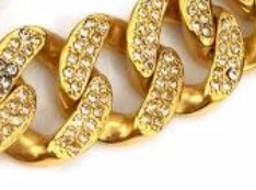 31 MM BIG BOY DIAMOND ROLLS ROYCE GOLD DOG LEASH