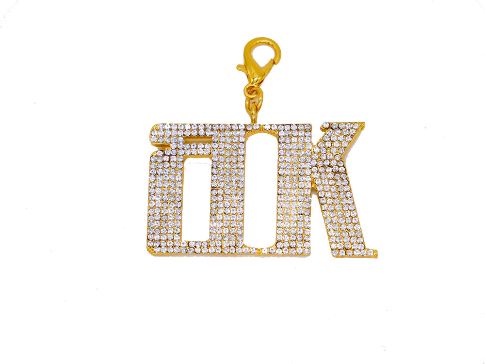 SNAKE CHAIN PENDANT - BK