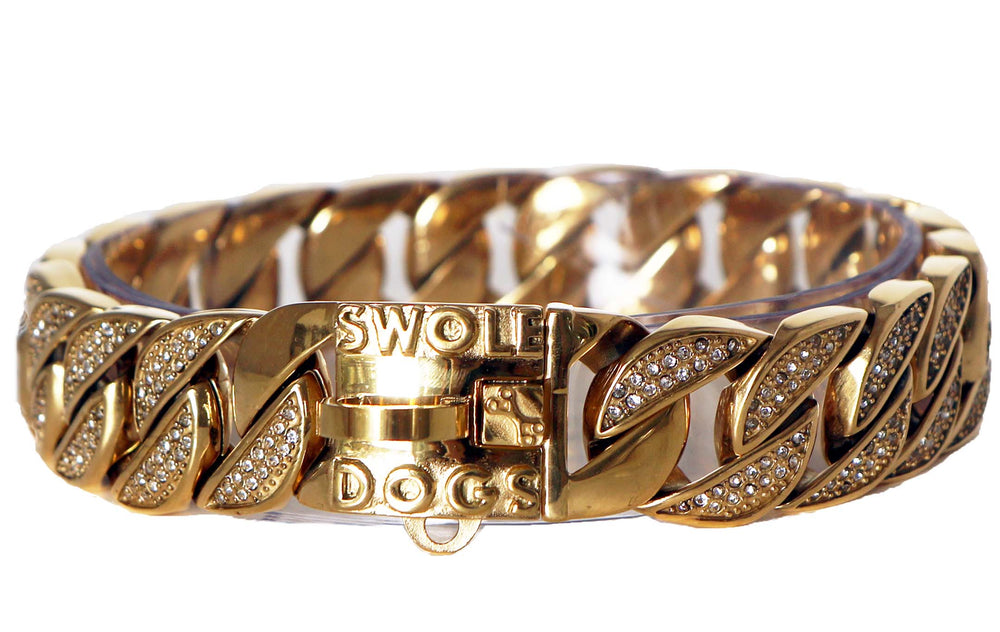 NEW STYLE GOLD DIAMOND ROLLS ROYCE COLLAR