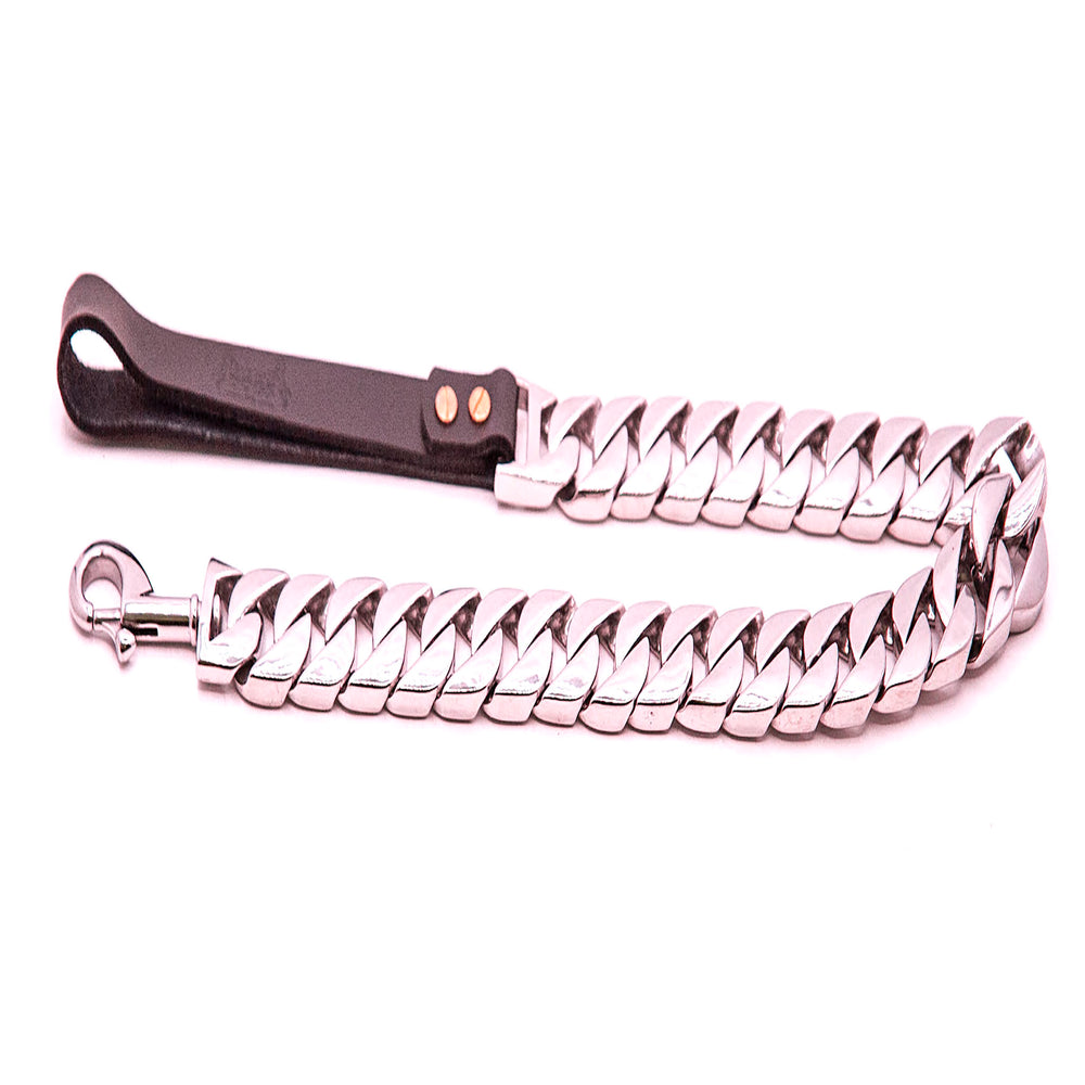 31 MM BIG BOY ROLLS ROYCE SILVER DOG LEASH